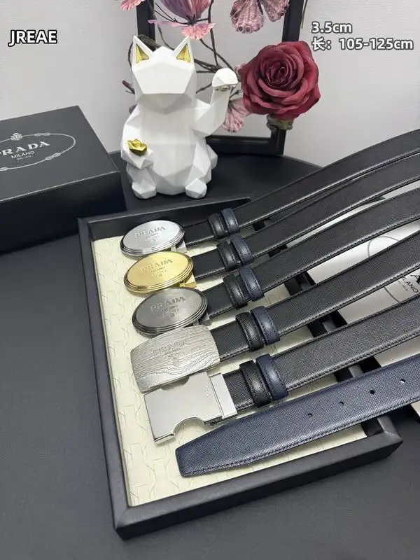 Prada belt 35mmX105-125cm 8L78